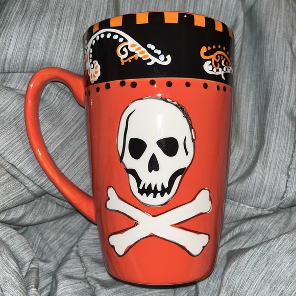Tabletops Lifestyles Party Pirate skeleton mug - Picture 3 of 8